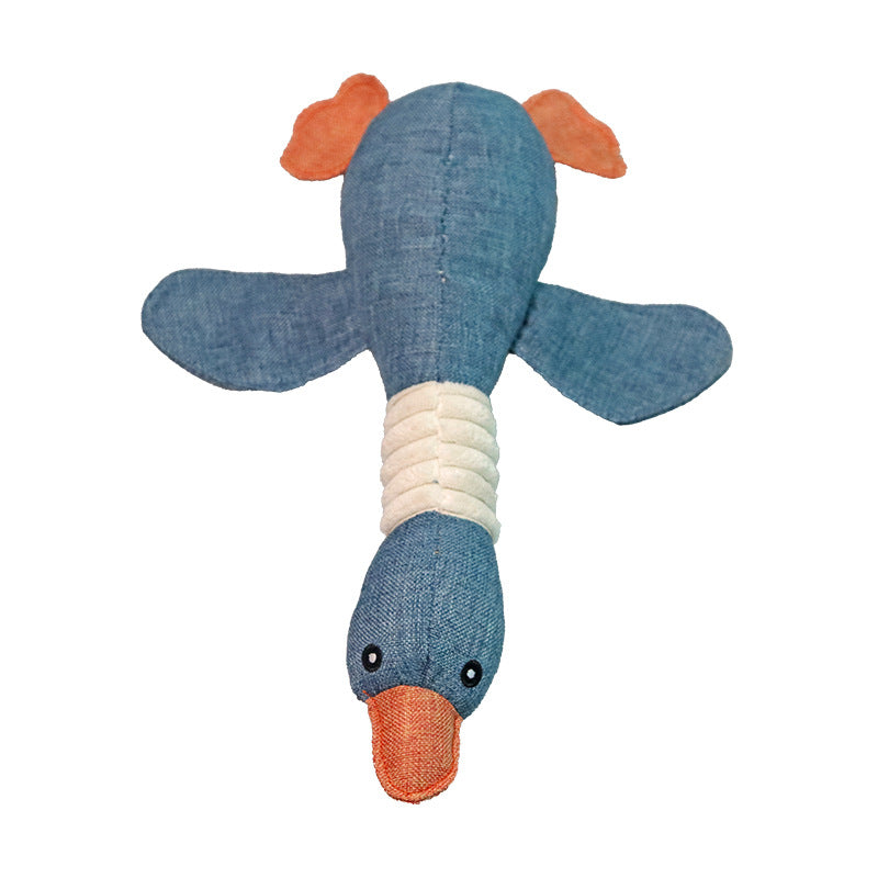 Plush Squeaky Pet Chew Toy for Dogs & Cats