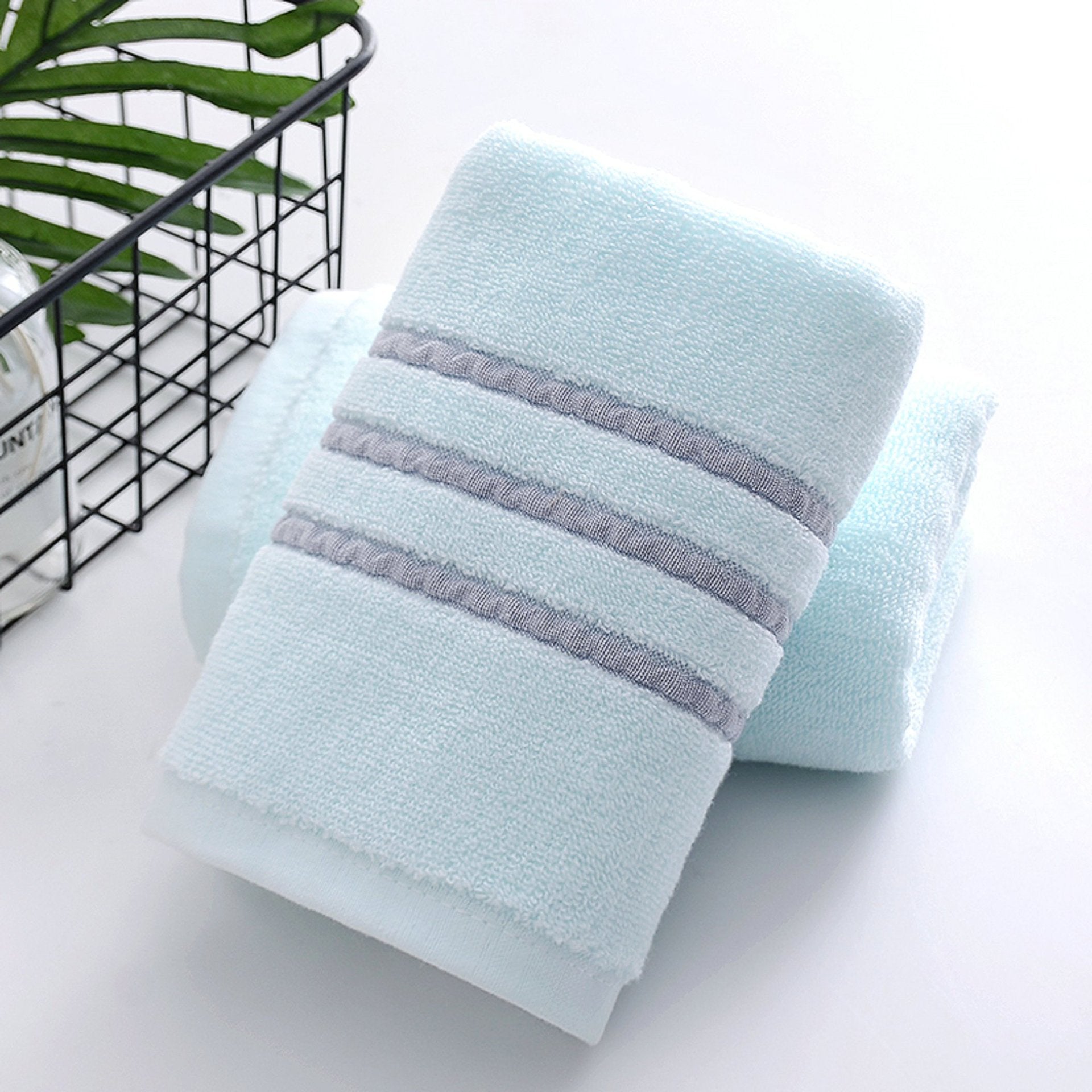 3pcs Bathroom Hand Towels Cotton Ultra Soft Highly Absorbent 13 X 28