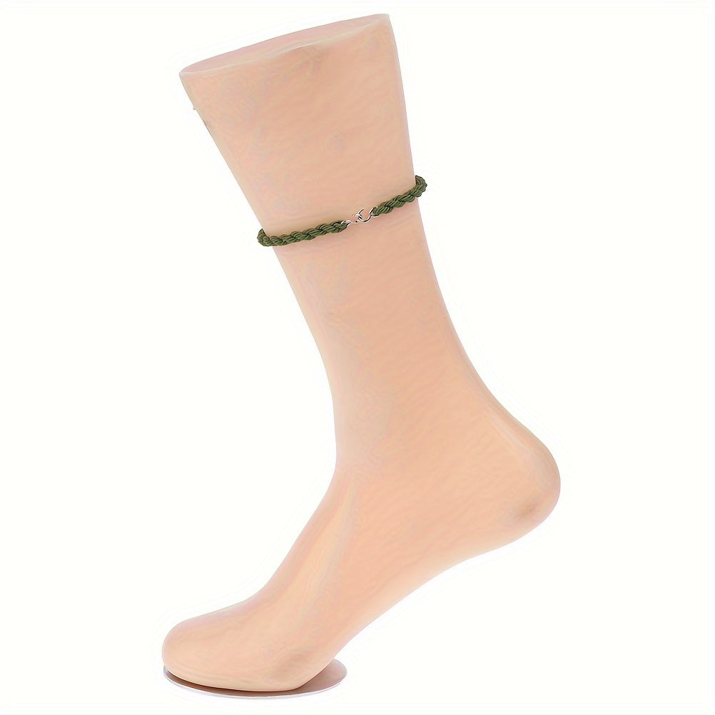 Boot Binding Rope w/ Metal Hooks Elastic Strap Military Accessories