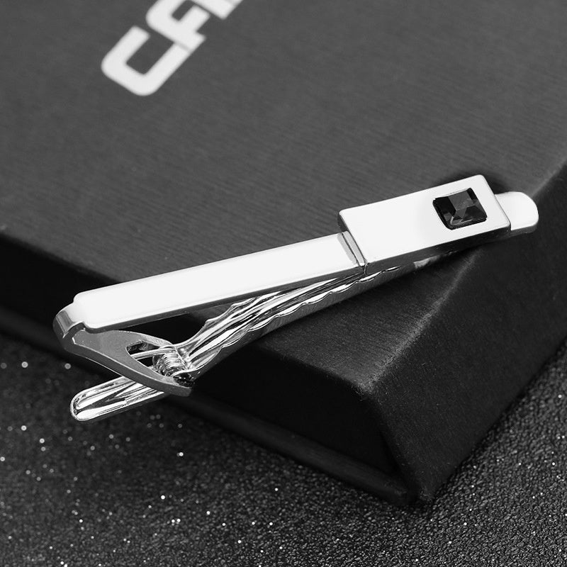 Men's Tie Clip Suit Tie Clip Gift For Husband Wedding Party Favor