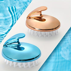 Silicone Shampoo Brush Head Massage Hair Wash Comb