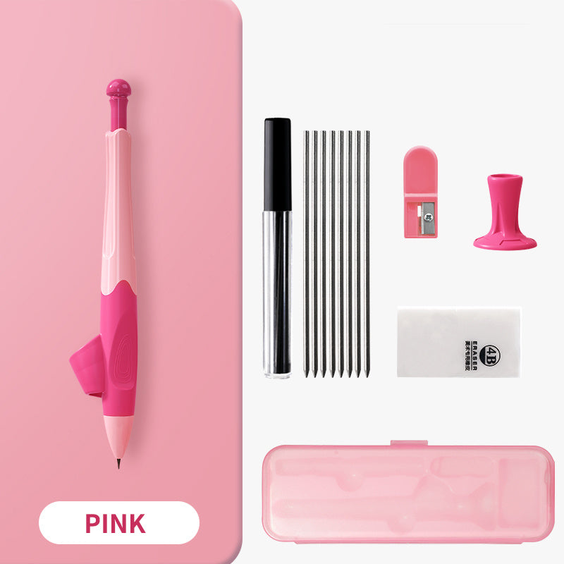 1pc Easy-to-Hold Auto Pencil for Kids with Pencil Grips