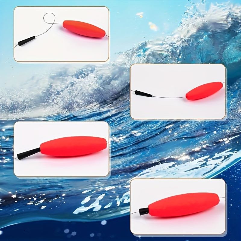 Foam Fishing Float Bobber w/ Pipe Plug Outdoor Fishing Accessory
