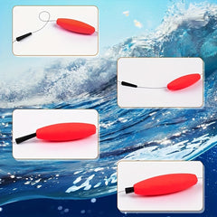 Foam Fishing Float Bobber w/ Pipe Plug Outdoor Fishing Accessory