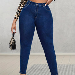  High Rise Skinny Jeans