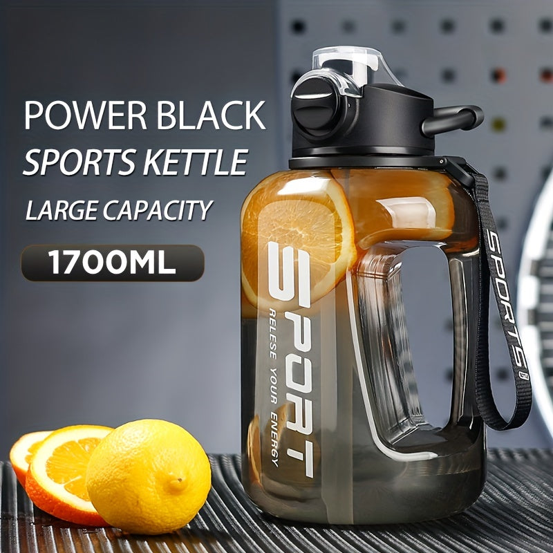 1700ml Large Capacity Water Bottle for Outdoor Fitness