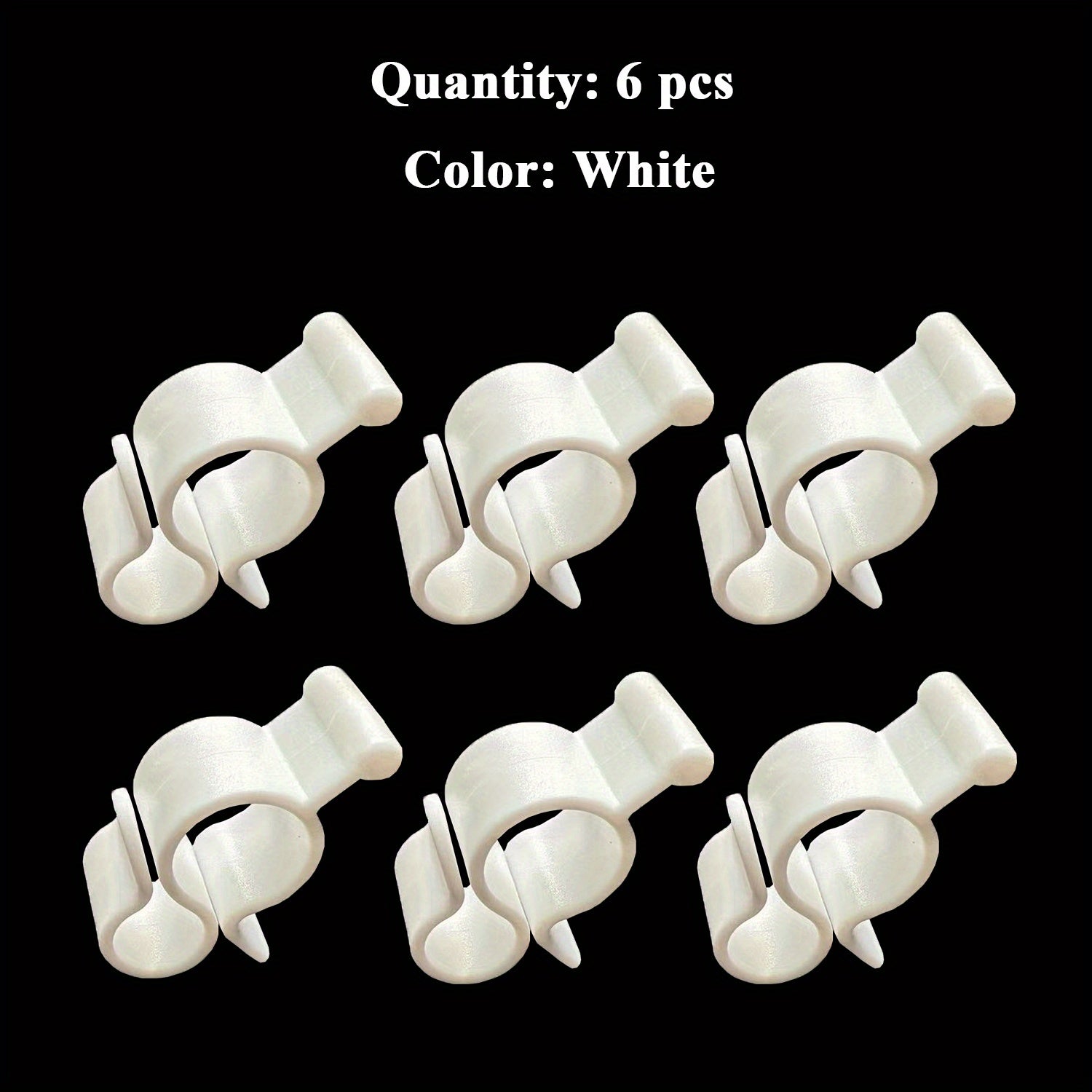 RV Awning Clips for String Light Installation, 12 pcs