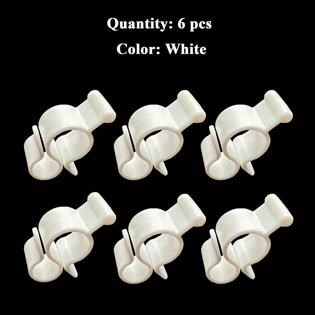 RV Awning Clips for String Light Installation, 12 pcs