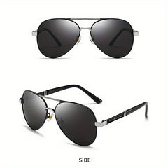 Men's Large Frame Polarized Sunglasses UV Protection