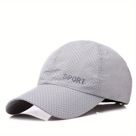 Outdoor Sunscreen Hat For Man Breathable Quick drying Baseball Cap