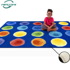 Colorful Classroom Carpets Elementary Seating Rug For Nursery School