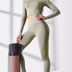 Solid Workout Sets: Stylish and Confident Look