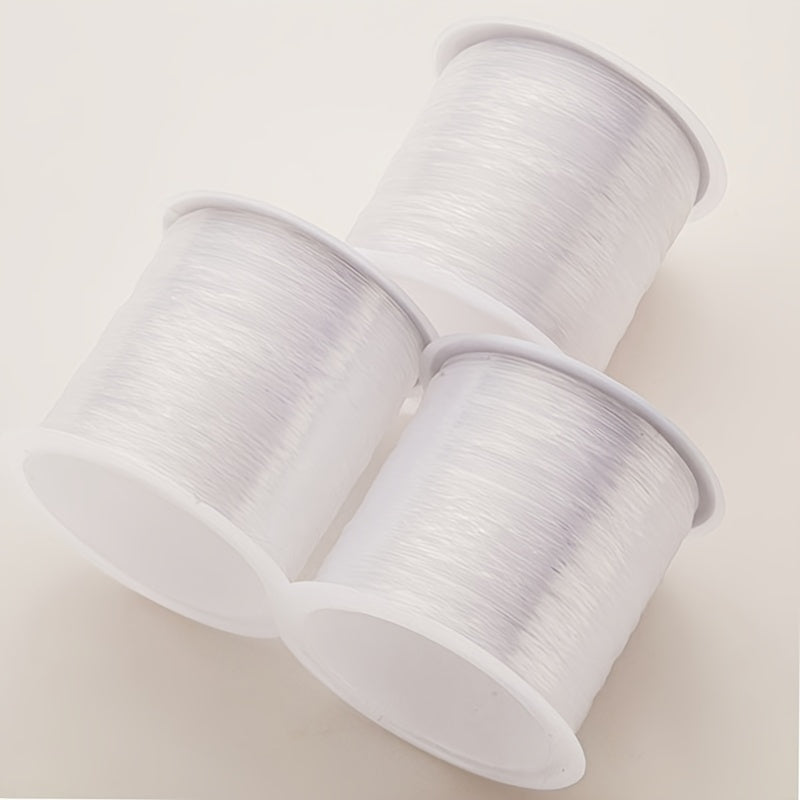 0.3mm 30m Plastic Nylon Line Transparent Fishing Line DIY Beading Jewelry Making