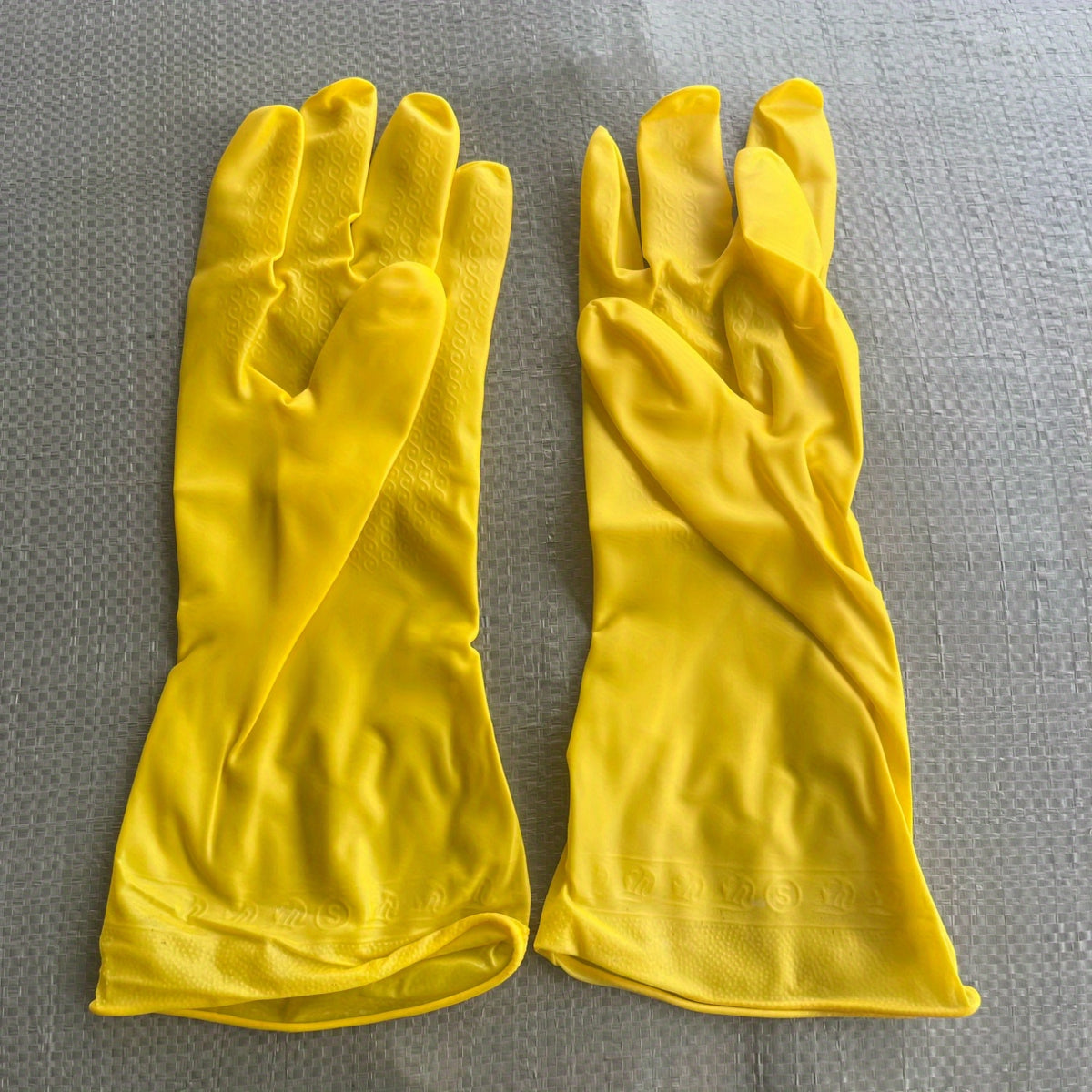 Thick Latex Rubber Waterproof Household Gloves for Dishwashing Gardening Pai