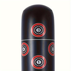 Thickened Inflatable Boxing Column w/ Air Pump Punching Bag Toy Fitness Sandbag