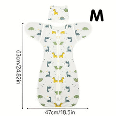 Ultra Soft Infant Sleeping Bag 0-6 Months with Bear Hat