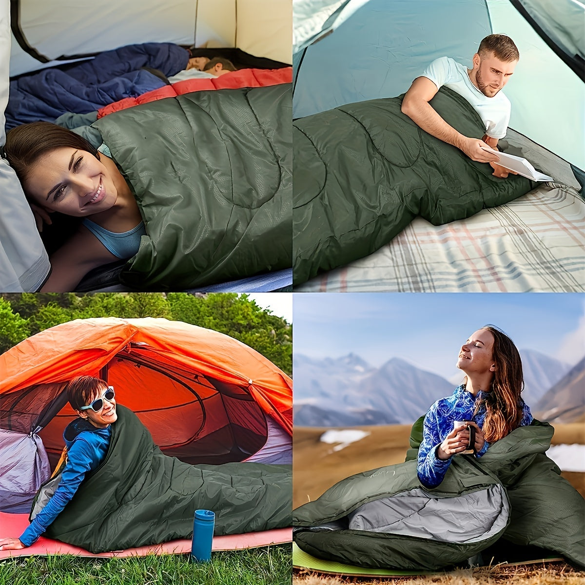 Portable Sleeping Bag For Backpacking Hiking Camping Climbing