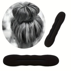 2pcs Foam Hair Bun Maker Styling Accessories
