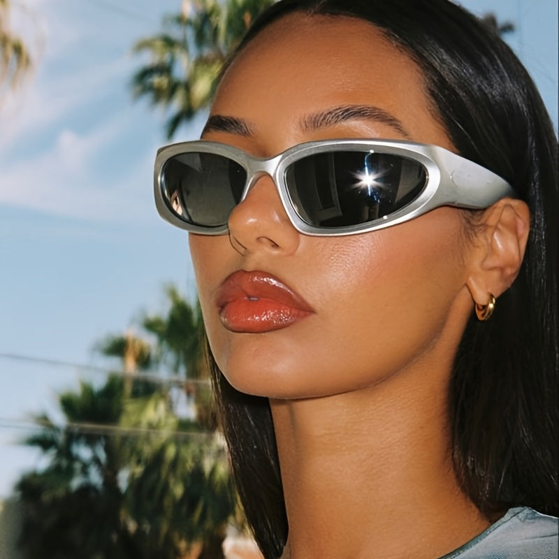 Steampunk Polarized Sunglasses Candy Y2K