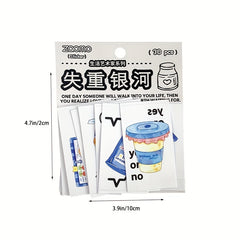 30 Sweet Dessert & Snack Sticker Sheets - Scrapbook & Notebook Decoration
