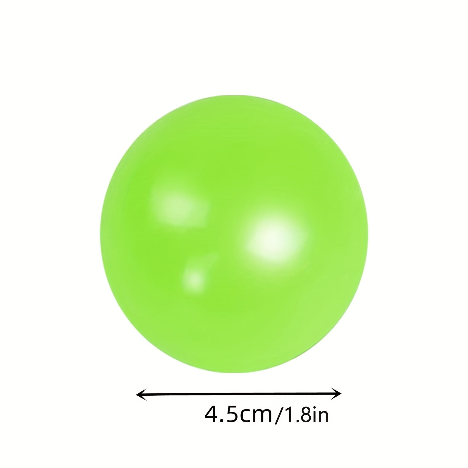 4pcs Stress Relief Glow Balls Decompressing Toys