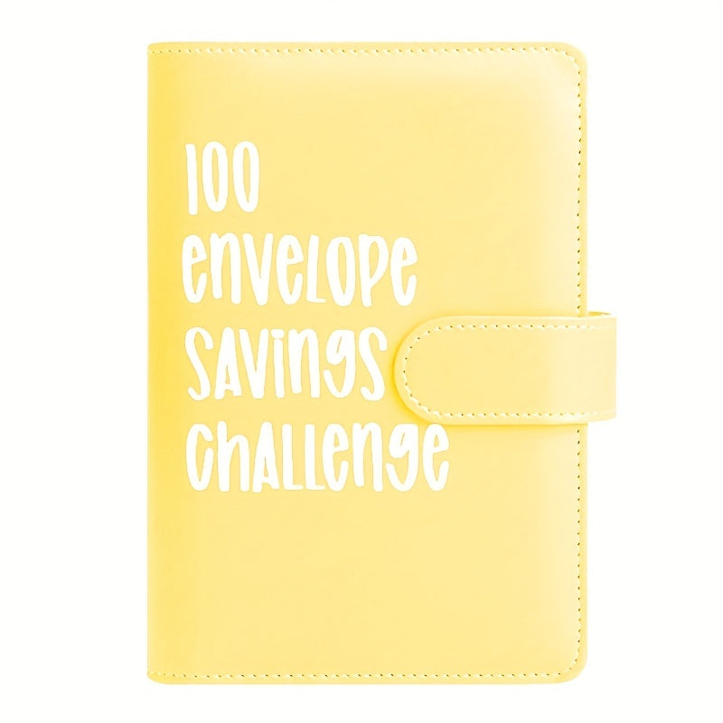 A5 Manual Notebook Yellow Light Album Savings Notebook