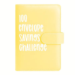 A5 Manual Notebook Yellow Light Album Savings Notebook