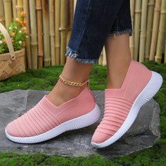 Women's Slip On Casual Sneakers Breathable Outdoor Shoes