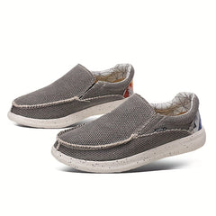 Men's Canvas Slip-On Loafers