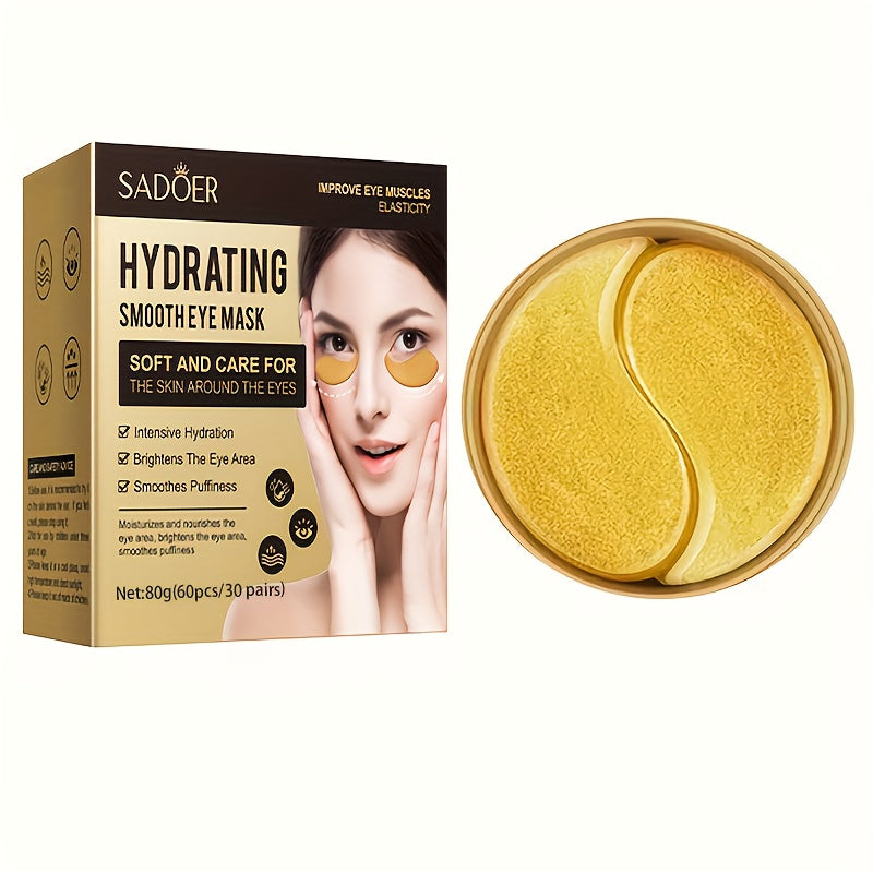 Green Moisturizing Eye Mask for Dark Circles and Wrinkles