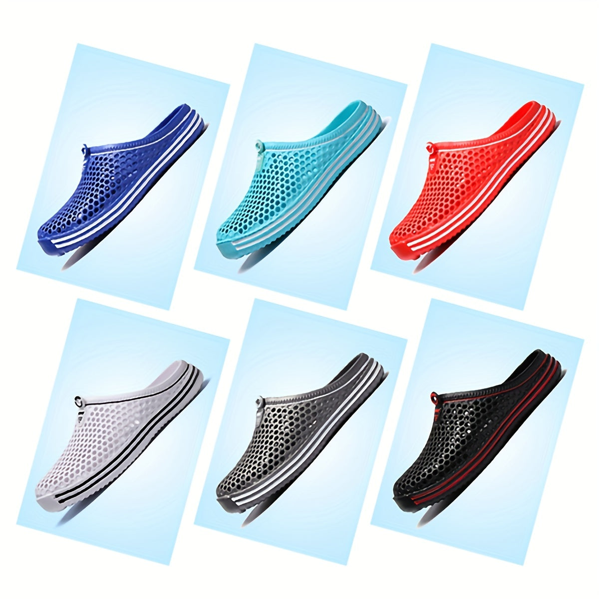 Men Clogs Garden Shoes Lightweight Sandals Spring Summer