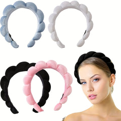 Soft Cloth Fabric Headband for Skincare Makeup Wear