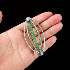 2pcs Fishing Bait Cages Spring Fishing Feeders Bait Holders
