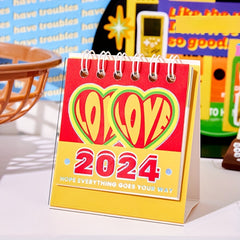 Mini Small Desk Calendar Desktop Decoration Student Planner
