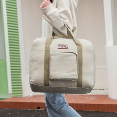 Large Capacity Travel Duffle Bag Foldable Weekender Luggage Bag