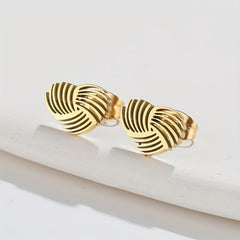 Geometric LoveShape Earrings Retro Accessories Jewelry For Men