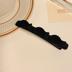 Velvet Hair Clip Braided Side Clip Women Hair Accessories Barrette