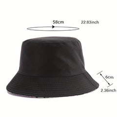 Tie Dye Double-sided Camouflage Fisherman Hat Men Women