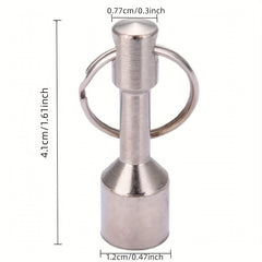 12mm Strong Silver Metal Keychain Open Ring Pocket Key Ring Hanger