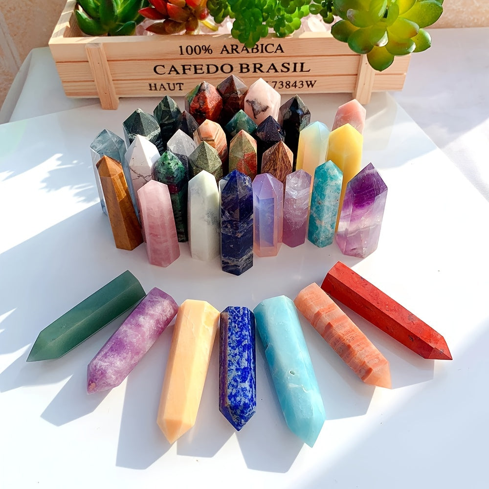 Natural Amethyst Clear Rose Tower 4.57 INCH