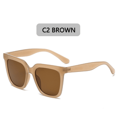 Rectangle Sunglasses Women Colorful Square Eyewear
