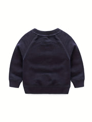 Baby Boys Cartoon Print Sweatshirt for Spring and Autumn