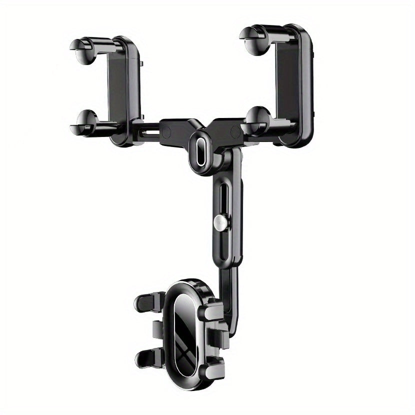 360 Degree Car Rearview Mirror Mobile Phone Bracket Rotatable
