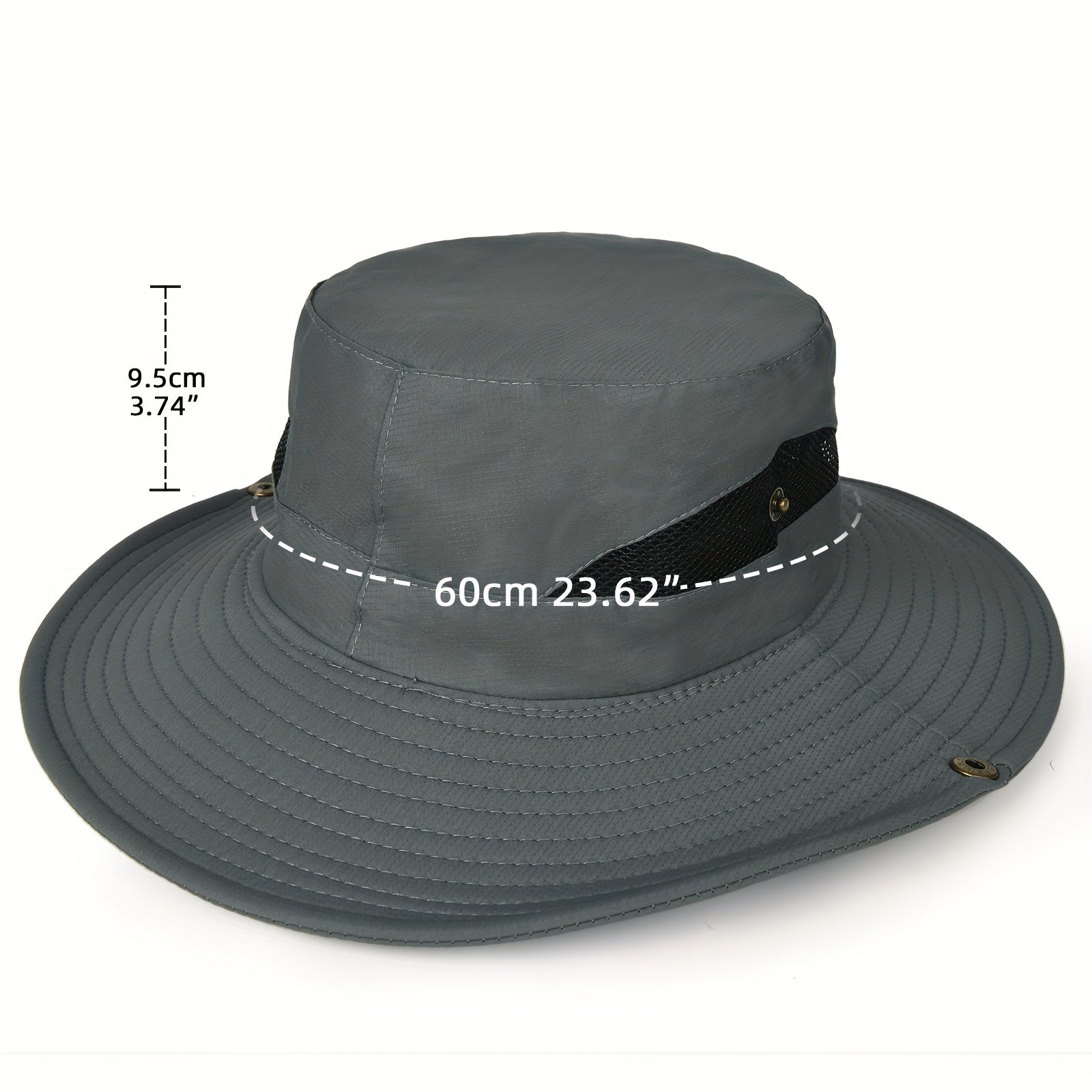 Wide Brim Fisherman Hat Foldable Sun Hat For Men Women