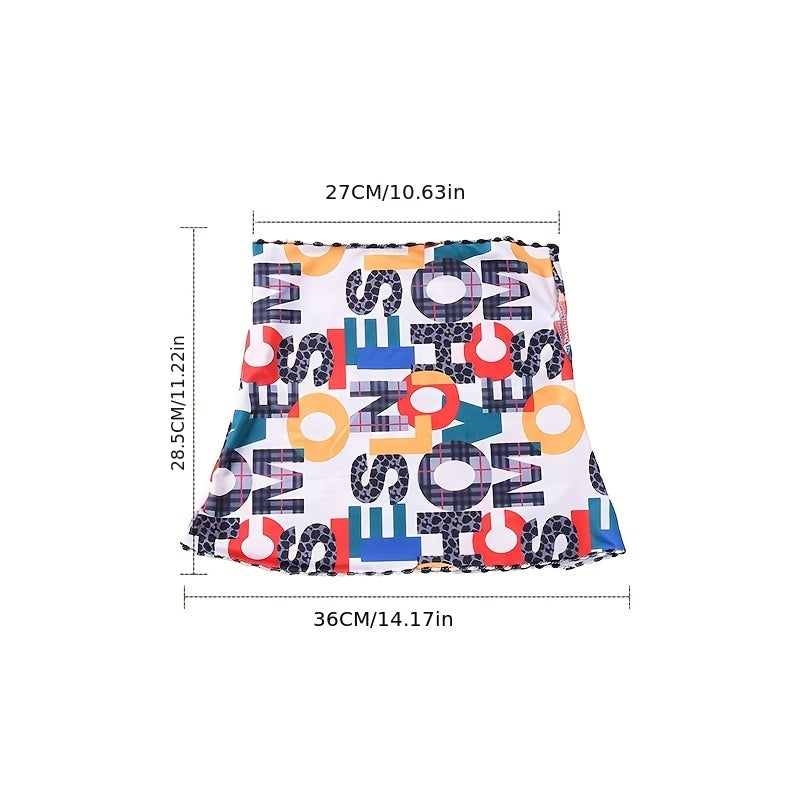 Sunscreen Ice Mask Headscarf Neck Gaiter UV Protection Women Head Wrap