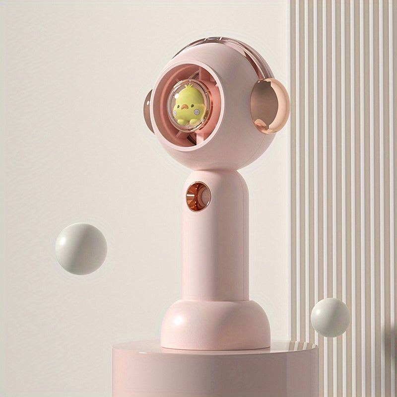 USB Rechargeable Handheld Small Fan Spray Cold Fan