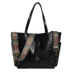Vintage Bohemian Tote Bag Retro Handbag & Shoulder Purse