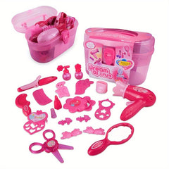 Kids Make Up Kit & Hair Styling Set