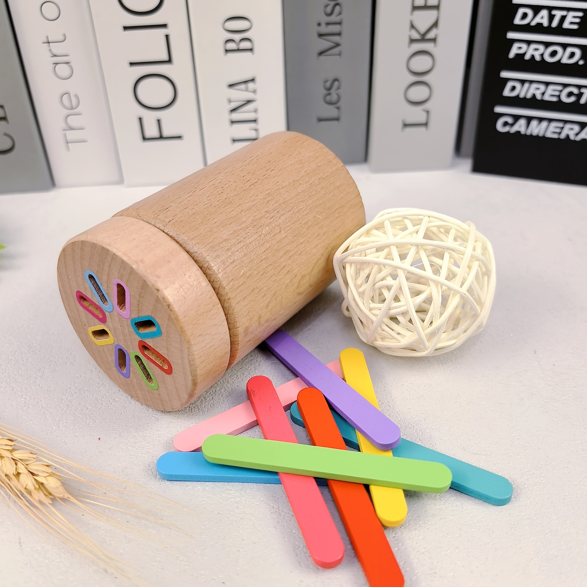 Wooden Sorting Toy Educational Puzzle for Kids Shape Recognition Perfect Gift