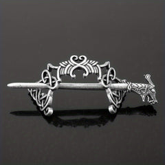 Viking Hair Bun Cuff Cage Ponytail Hair Cuff Women Girls Hair Accessories